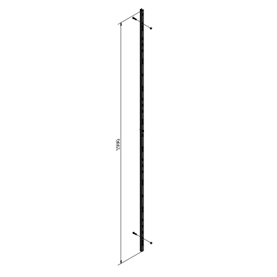 Jonction Casier Bouteille / Casier Magnum hauteur 2m